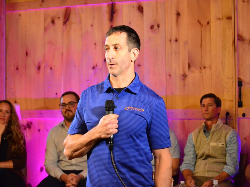 Kenny Daniels speaking at Proximity No. 1