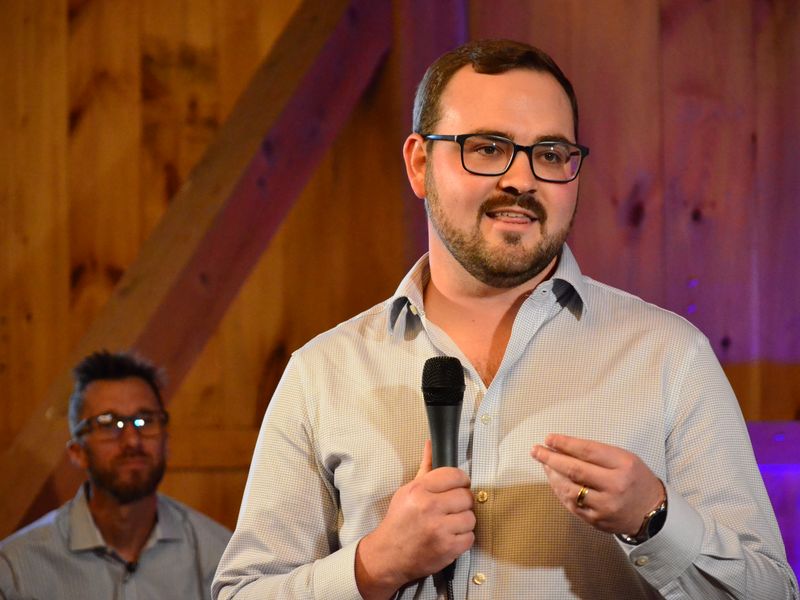 Nick Rumke speaking at Proximity No. 1