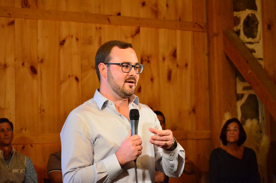 Nick Rumke speaking